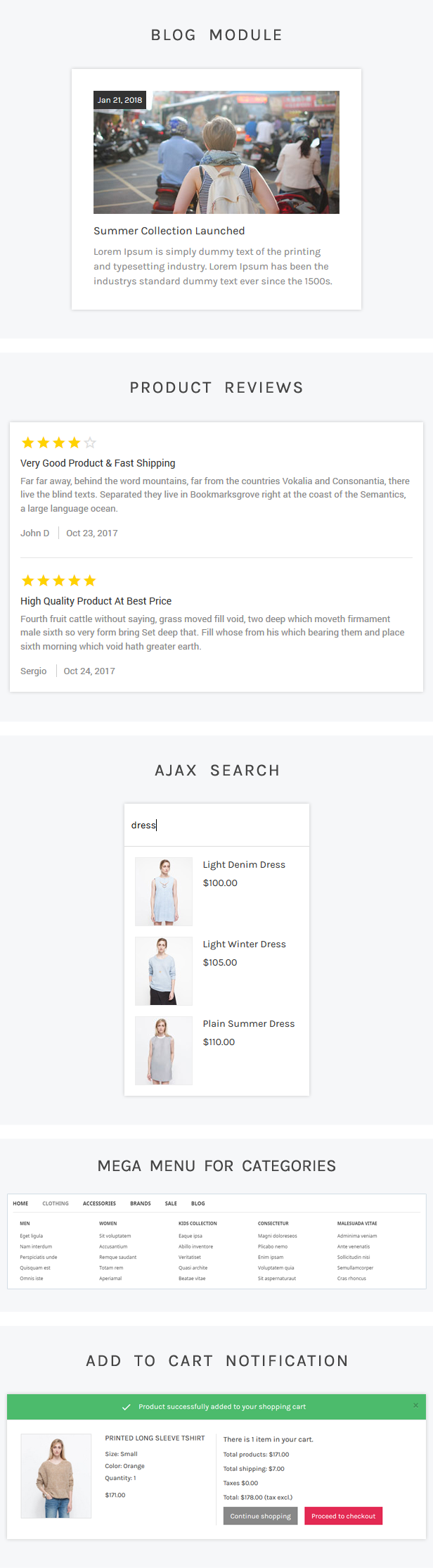 UniqueShop - Prestashop Theme - 1