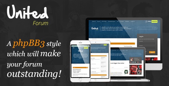 UnitedForum - phpBB3 Forum Style