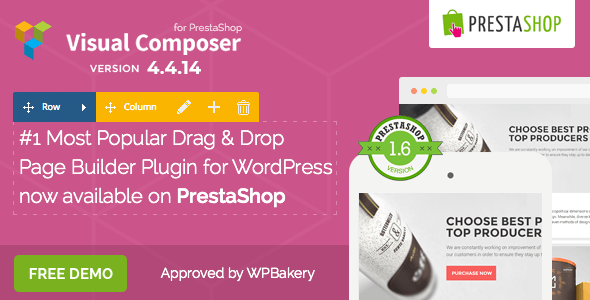 Visual Composer: Page Builder for Prestashop