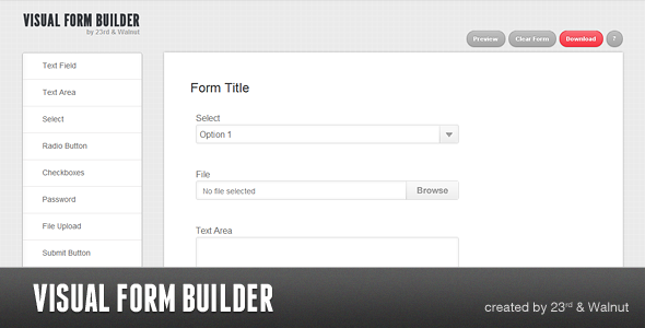 Visual Form Builder - Beautiful Forms In Seconds