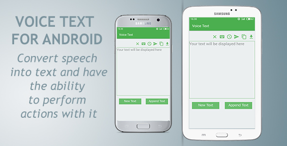 Voice Text - Android Studio (Java) + AdMob