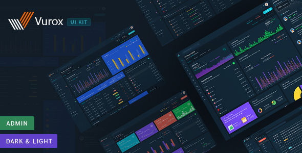 Vurox - Admin Dashboard UI KIT