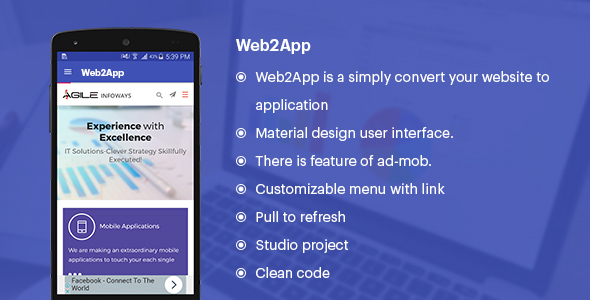 WebToApp (Convert your Website to Application)