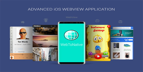 WebToNative - Advanced iOS WebView Application (iPhone / iPad)