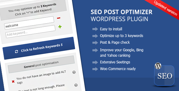 Wordpress SEO Post Optimizer