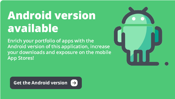 Android version of WallUp template