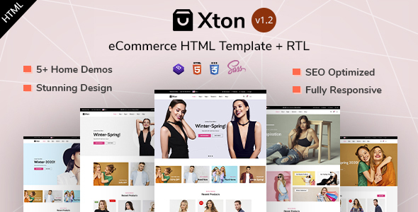 Xton - eCommerce HTML Template