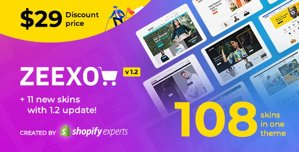 Zeexo - Multipurpose Shopify Theme