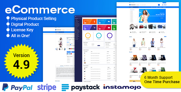 eCommerce - Responsive Ecommerce Business Management System