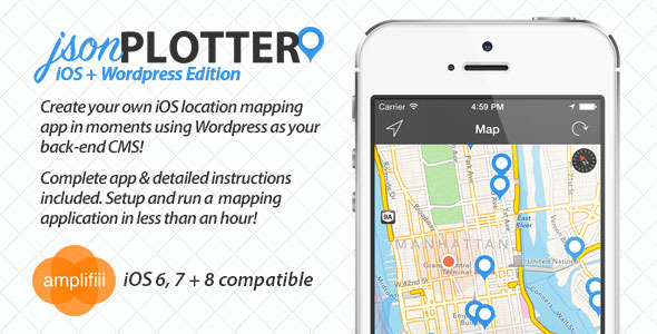 jsonPlotter - Complete iOS Mapping Application | iOS