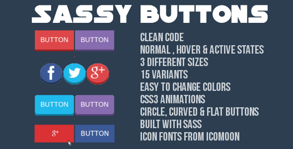 sassy buttons