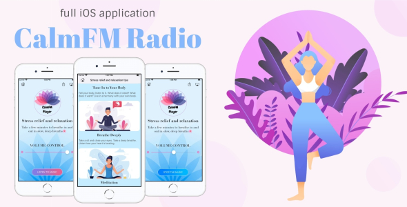 Calm FM Radio - Full iOS App