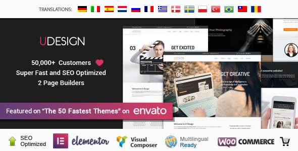 uDesign - Responsive WordPress Theme