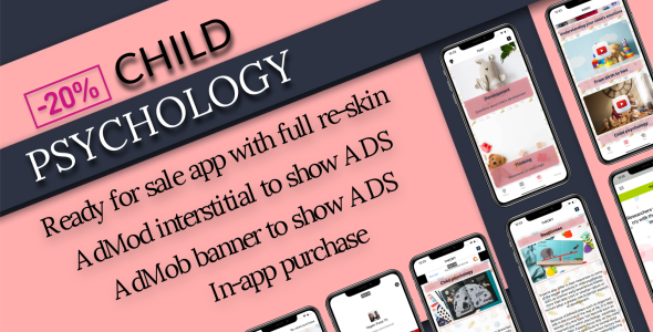 «Child psychology» - ready for sale iOS app