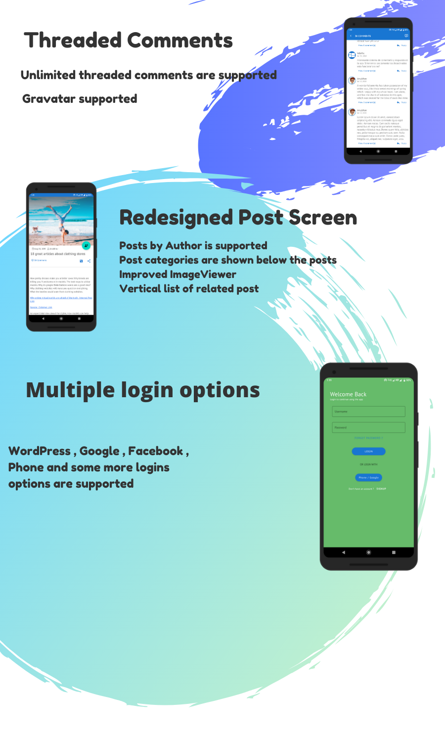 WorDroid - Full Native WordPress Blog App - 4