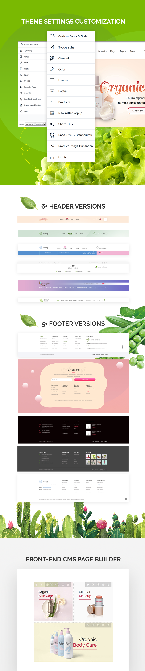 Organic & Healthy Products Magento 2 Theme 