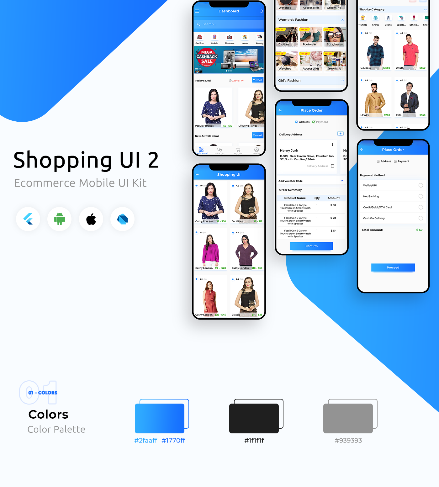 E-Commerce UI Template in Flutter - 7