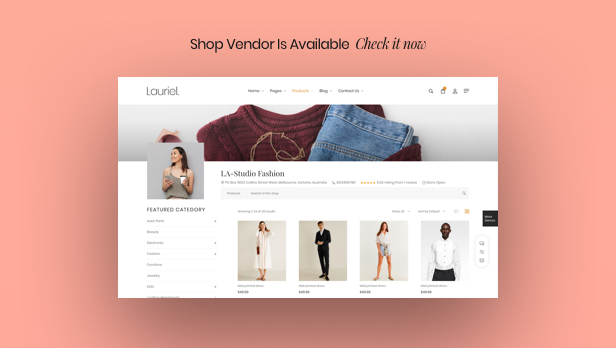 Lauriel – Multipurpose WooCommerce Theme - 2