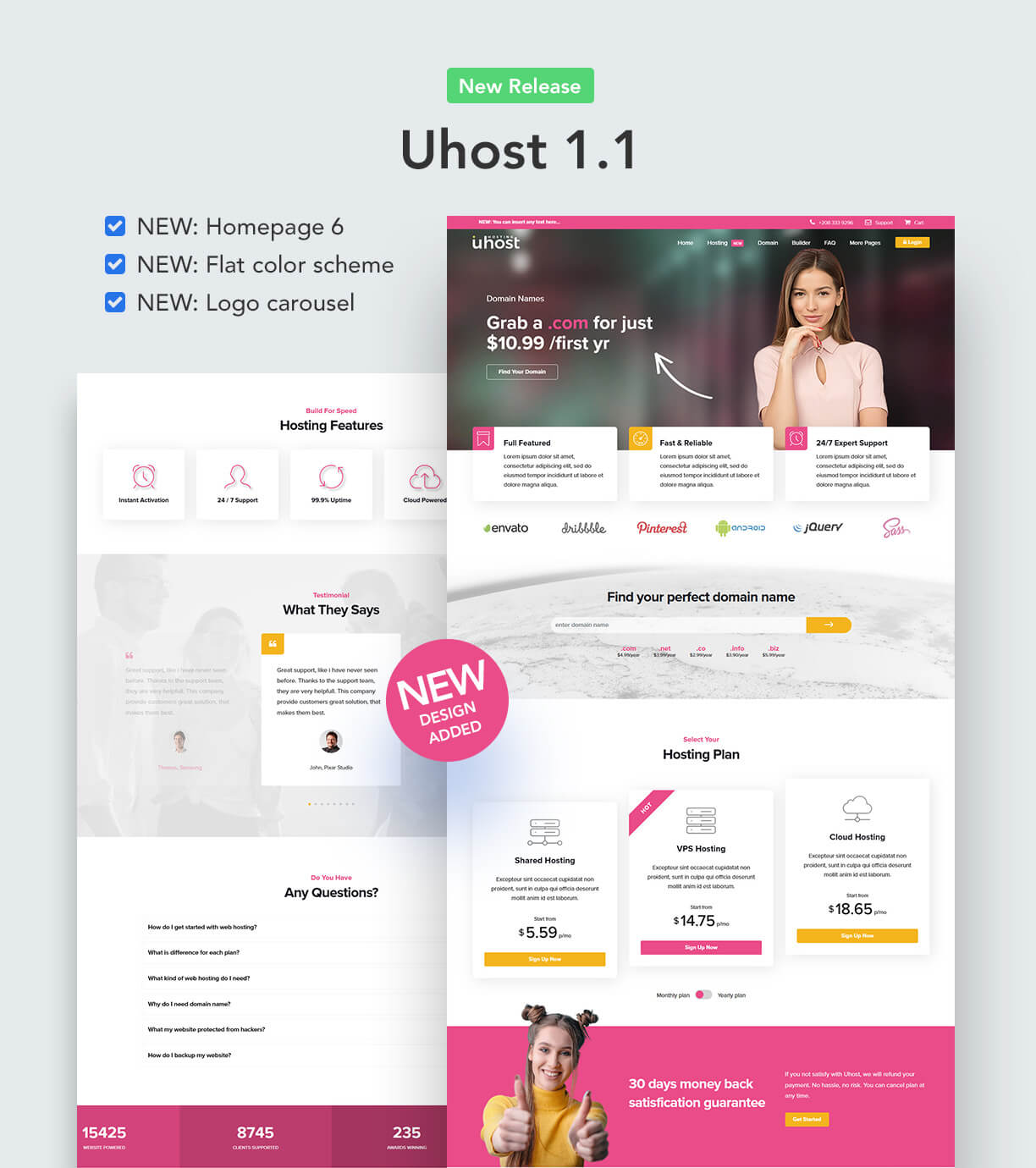 Uhost - Web Hosting with WHMCS Template - 3