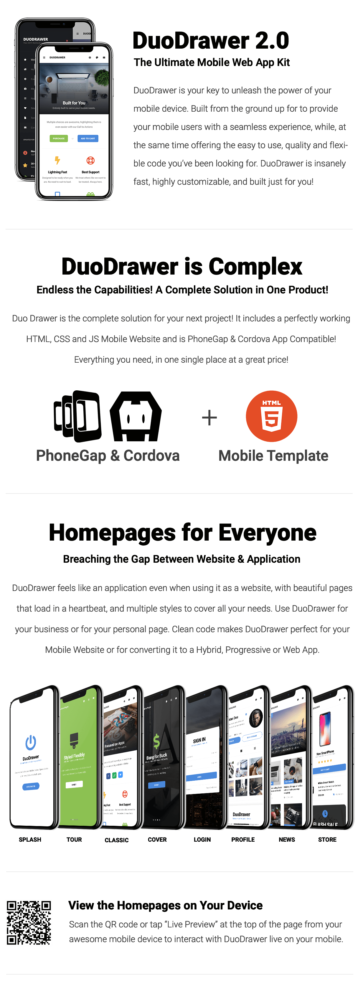 DuoDrawer Mobile | PhoneGap & Cordova Mobile App - 9