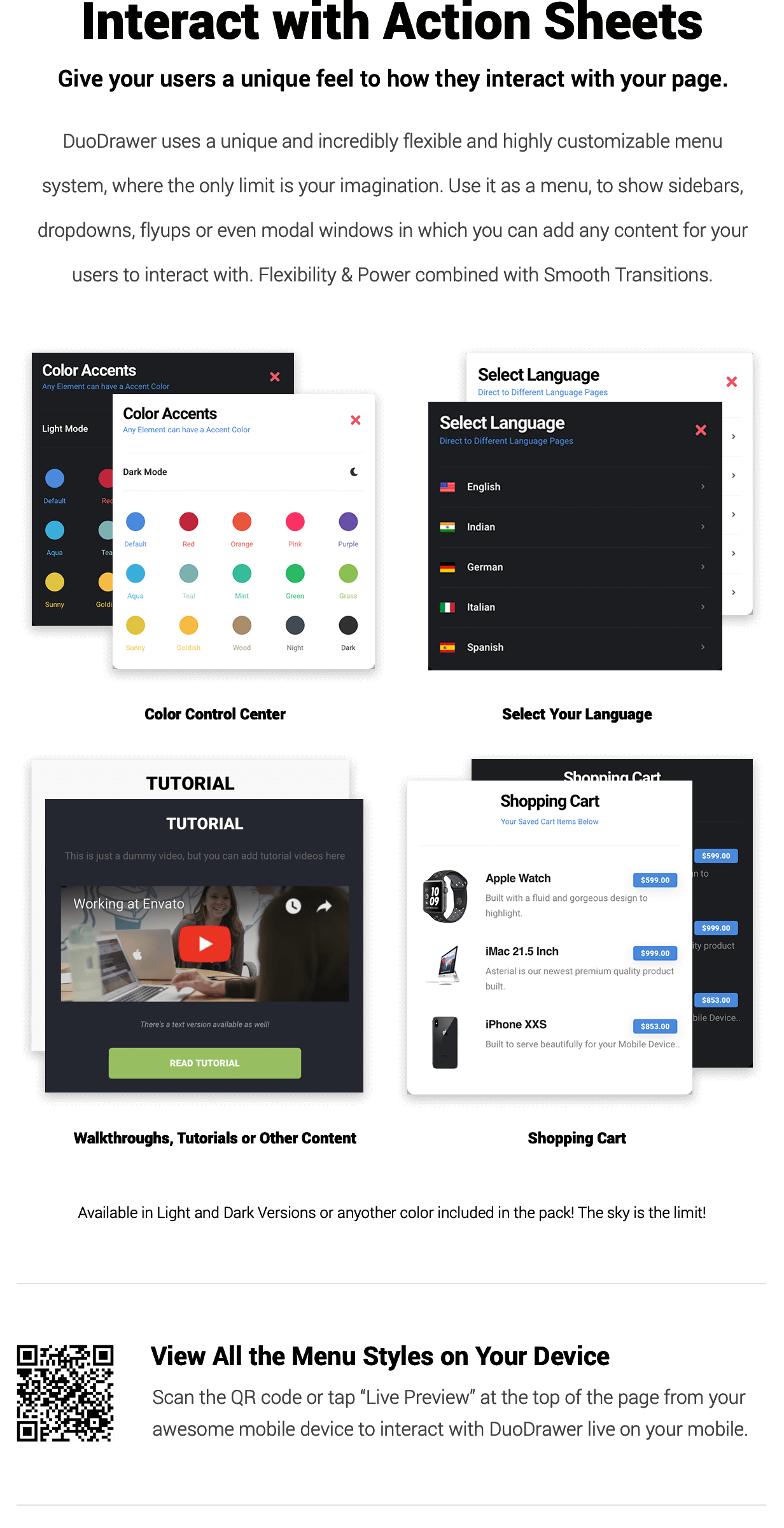 DuoDrawer Mobile | PhoneGap & Cordova Mobile App - 12