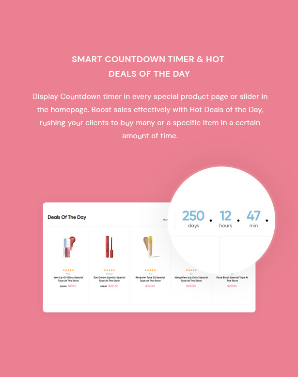 Smart Countdown Timer & Hot Deals of the Day
