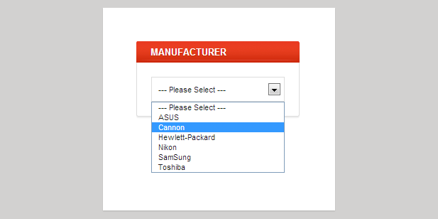 products by manufacturer