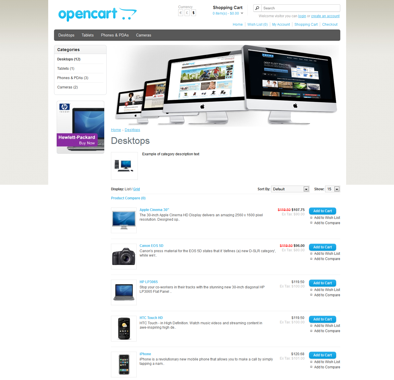 OpenCart Custom Background and Banner - 8