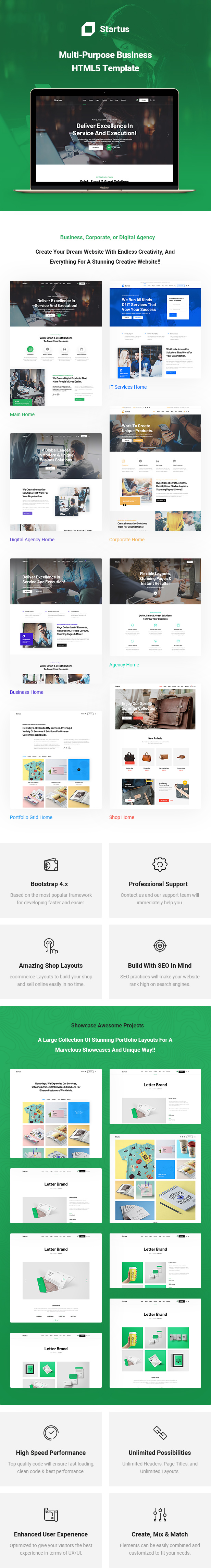 Startus - Multipurpose Business HTML5 Template - 5