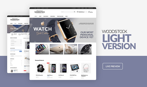 Woodstock - Electronics Store WooCommerce Theme - 4