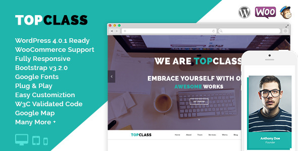 TopClass WordPress Version