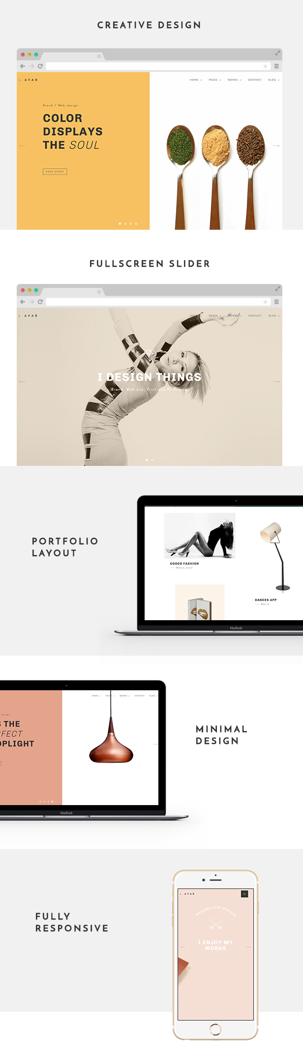 Lavar - Portfolio & Agency Jekyll Theme - 1