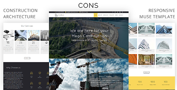 Tron_Architecture, Interior & Construction Muse Template - 2