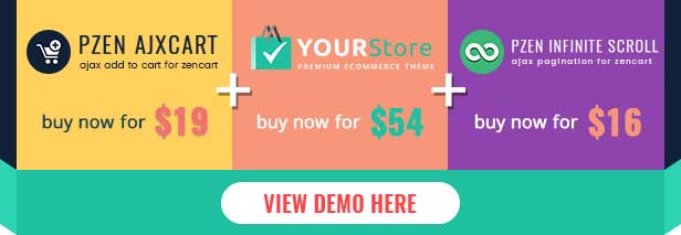 YourStore Premium Zen Cart Theme - 4