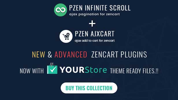 Pzen Infinite Scroll for Zencart - Ajax Pagination - 1