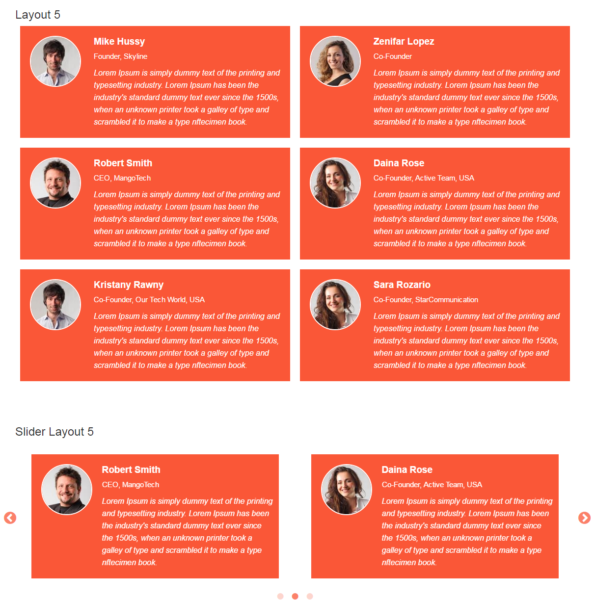 Bootstrap Testimonials Showcase - 5