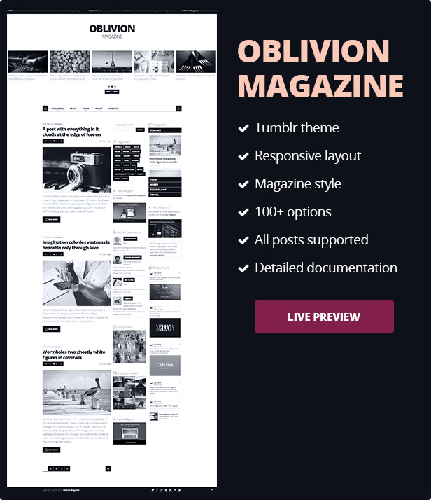 Oblivion Magazine