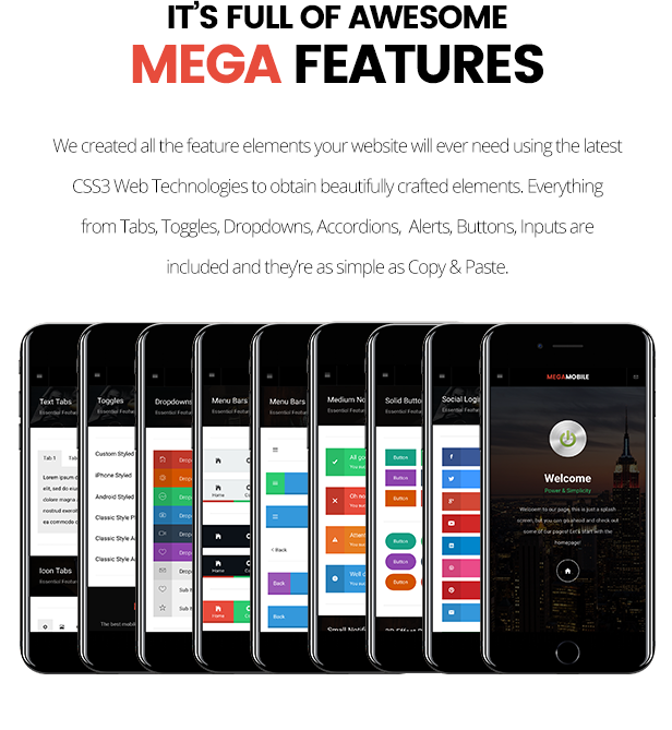 MegaMobile | PhoneGap & Cordova Mobile App - 16