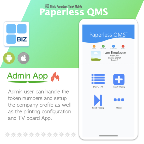 Paperless Queue Management Solutions - TV Board - 3