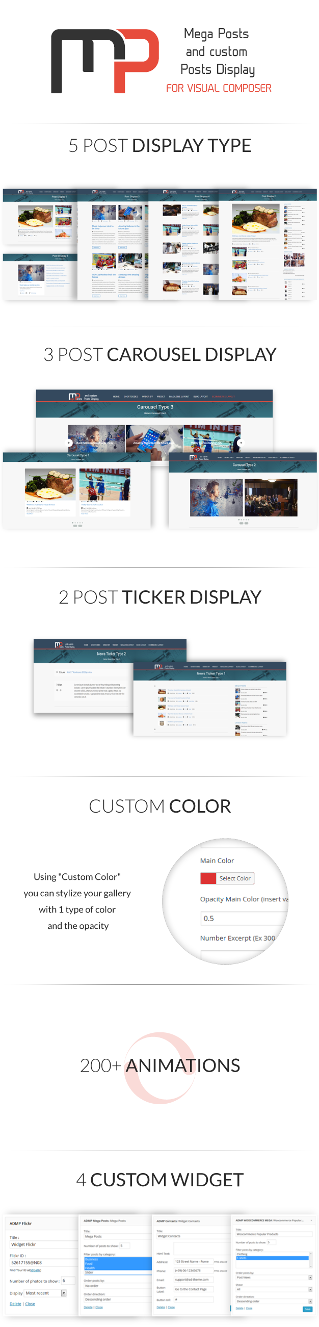 Mega Posts Display for Visual Composer - 1