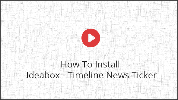 Ideabox - Timeline News Ticker - 1