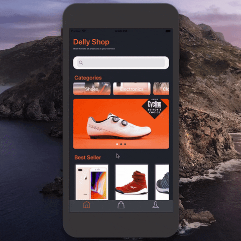 DellyShop eCommerce Application - Xamarin Forms (Android & iOS) - 10