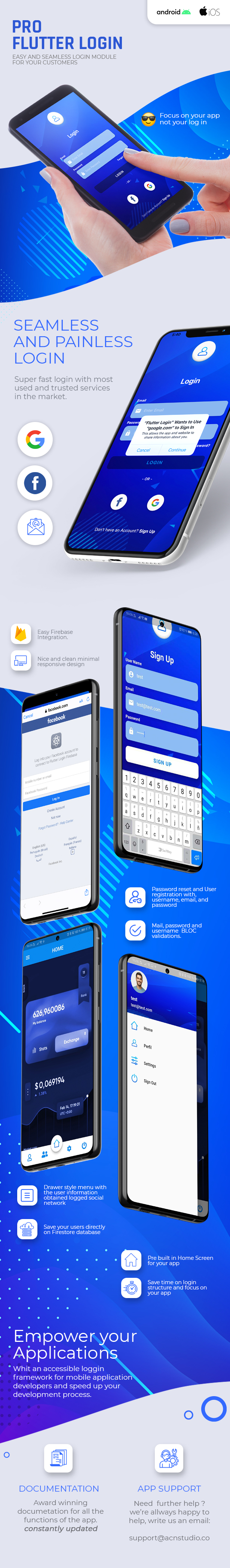 PRO Flutter Mobile Login - 1