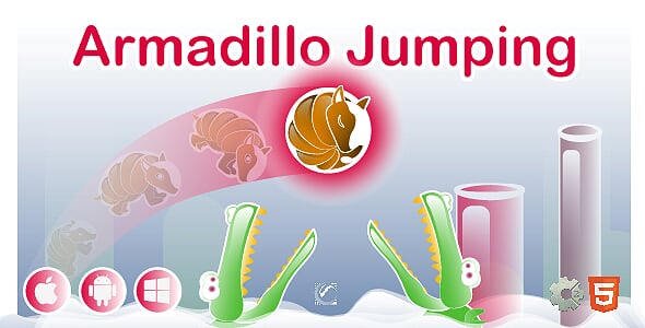 Armadillo Jumping