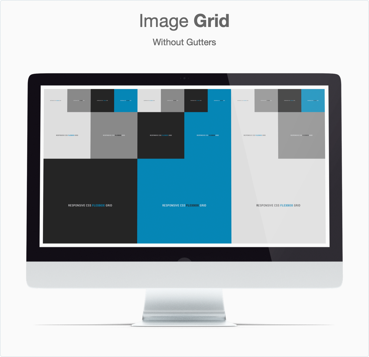 Responsive CSS Flexbox Grid Framework (Masonry Supported) - Image Grid Gutterless