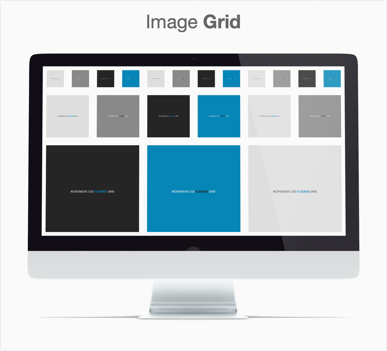 Responsive CSS Flexbox Grid Framework (Masonry Supported) - Image Grid