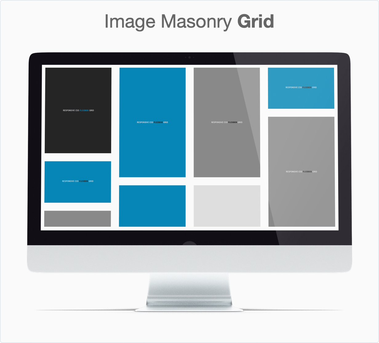 Responsive CSS Flexbox Grid Framework (Masonry Supported) - Masonry Image Grid