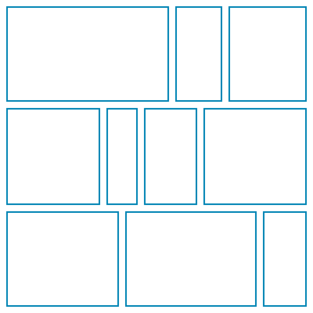 Responsive CSS Flexbox Grid Framework (Masonry Supported) - Justified