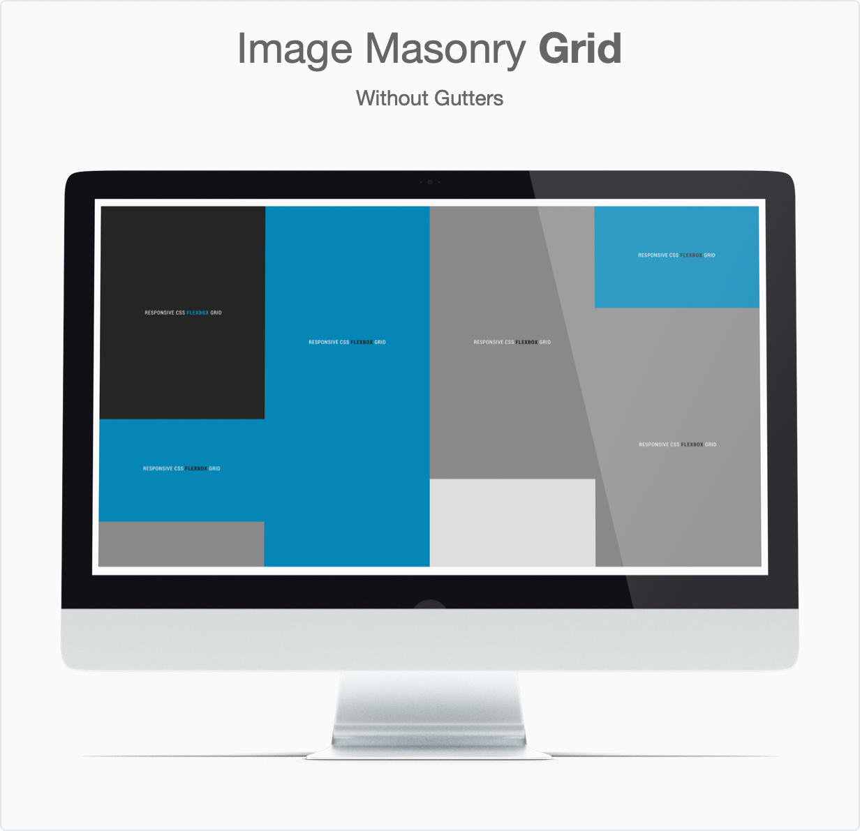 Responsive CSS Flexbox Grid Framework (Masonry Supported) - Masonry Image Grid Gutterless