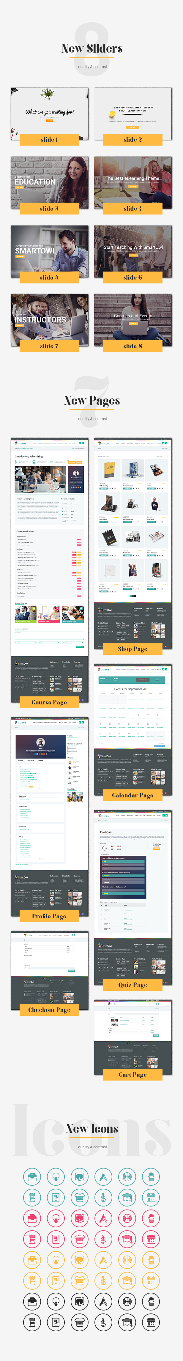 SmartOWL - Education Theme & Learning Management System for WordPress - 3